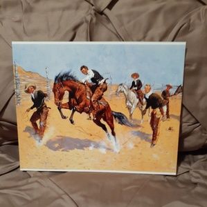 Cowboy are prints set of 3